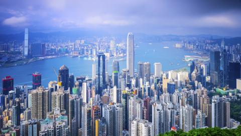 hong kong skyline